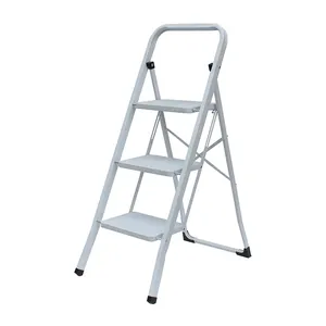 3步钢折叠梯子踏脚凳与EN 14183系列