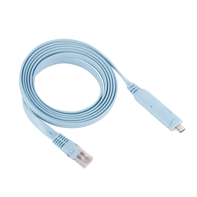 1m Usb c to Rj45 Console Cable with FTDI-FT232RL Chip