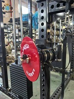 Appareil d'entraînement centrifuge à volant d'inertie pour l'entraînement de force isoinertielle, machine d'exercice excentrique murale pour la performance athlétique