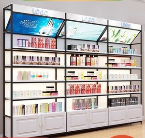 Estantes de exhibición de cosméticos al por menor Estante de maquillaje para tienda Estantes de tienda de cosméticos de belleza Estantes de exhibición - Product Image 6