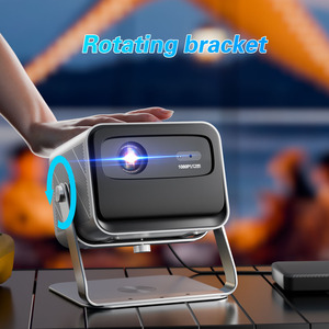 <span class=keywords><strong>Mini</strong></span> projecteur DLP intelligent Android 3D 4K, design portable, pour l'éducation, les réunions, résolution native 1080P, pour home cinéma - Product Image 3
