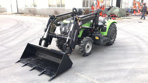 Traktor Pertanian SYNBON 4wd Bertenaga Tinggi dengan Pemuat Depan, Traktor Kebun yang Stabil - Product Image 6