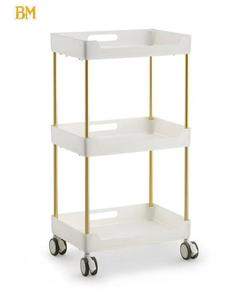 <span class=keywords><strong>Chariot</strong></span> <span class=keywords><strong>de</strong></span> Salon en Acier Inoxydable, <span class=keywords><strong>Chariot</strong></span> <span class=keywords><strong>de</strong></span> Beauté Multifonctionnel à Roulettes, <span class=keywords><strong>Chariot</strong></span> <span class=keywords><strong>de</strong></span> Rangement pour Ongles - Product Image 1