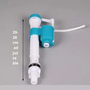 Accessoires de toilettes ABS, robinet <span class=keywords><strong>d</strong></span>'admission mural, design moderne et <span class=keywords><strong>simple</strong></span>, pompe de réservoir universelle, dispositif <span class=keywords><strong>d</strong></span>'admission <span class=keywords><strong>d</strong></span>'<span class=keywords><strong>eau</strong></span>, robinet de vidange, flotteur - Product Image 6