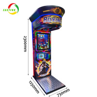 Poinçonneuses pour l'extérieur personnalisées Arcade Street Amusement Electric Boxing Punching Machine Game Manufacturer