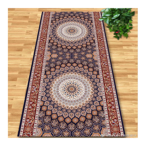 <span class=keywords><strong>Rouge</strong></span> fonce nouveau style chinois fabrique en <span class=keywords><strong>Chine</strong></span> 100% polyester couverture de couloir - Product Image 1