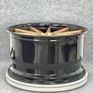 Jantes forgées rétro haut de gamme en bronze 21 pouces 5x130, monobloc en alliage 6061-T6 à déport profond pour <span class=keywords><strong>Porsche</strong></span> 911 992, Cayenne Turbo, Panamera - Product Image 4