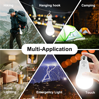 E27 B22 9w Éclairage rechargeable pour intérieur extérieur Lampe LED d'urgence Ampoule