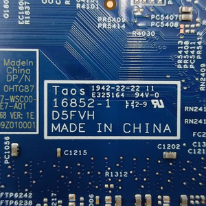 ของแท้สำหรับ Dell Latitude 3480 3580เมนบอร์ด i3-6006U 0HTG87 Taos 16852-1 - Product Image 5