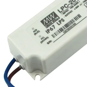 Светодиодный драйвер Mean well LPHC-18-700 18 Вт для архитектурного освещения, IP67, 700 мА