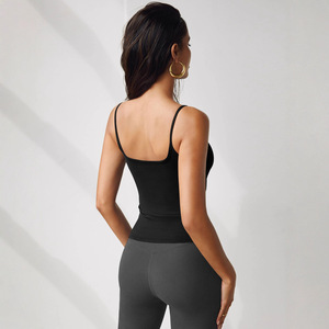 <span class=keywords><strong>D</strong></span>ébardeur <span class=keywords><strong>d</strong></span>'<span class=keywords><strong>été</strong></span> Spice Girls, haut moulant Y2K, haut court ajusté pour femme en nylon et élasthanne - Product Image 4