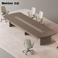 Table de conférence modulaire extensible pour 8/10/12/14/16 personnes pour les réunions de bureau
