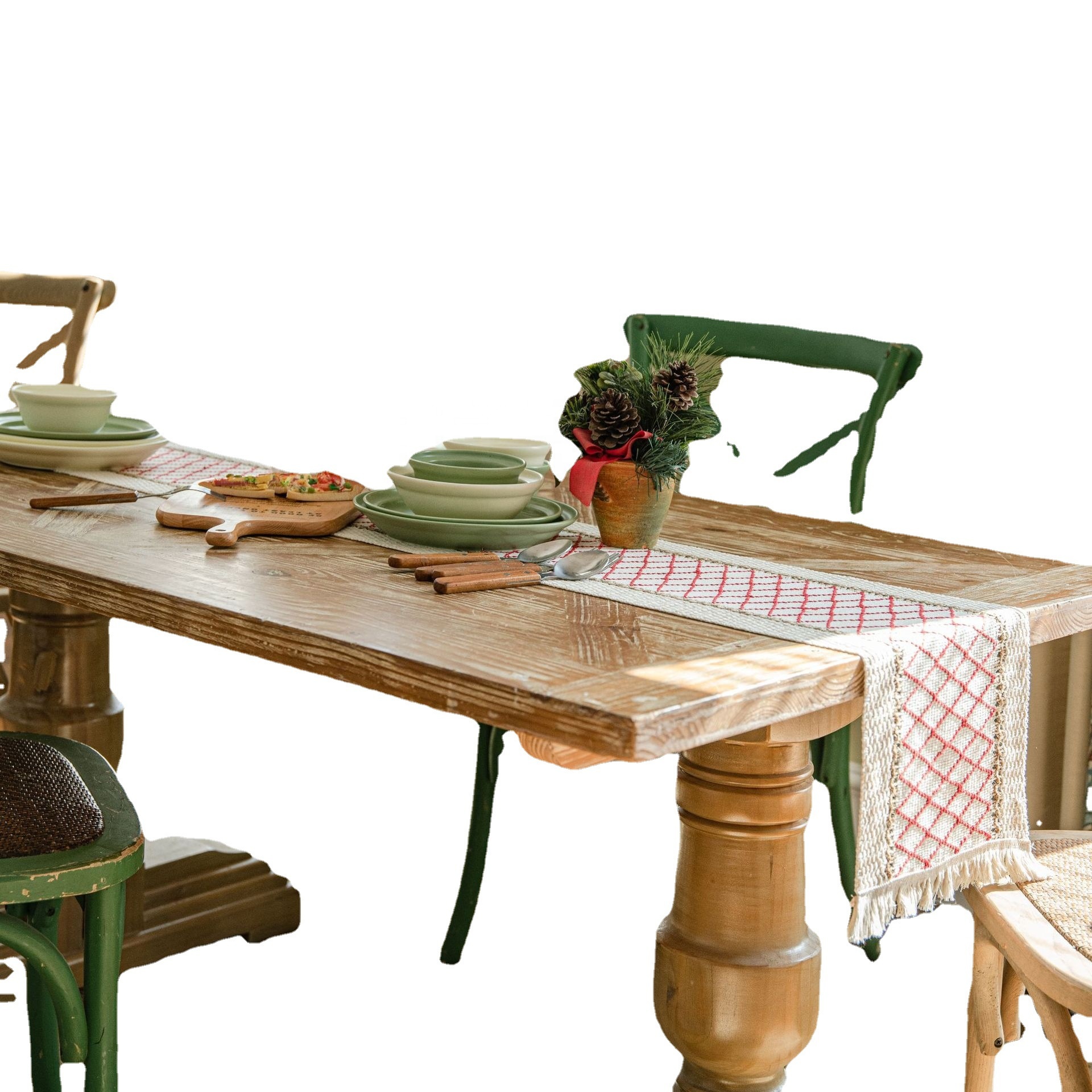 Роскошная Высококачественная свадебная скатерть с оборками и изображением сыра, Цветочная скатерть из льна и хлопка, скатерть