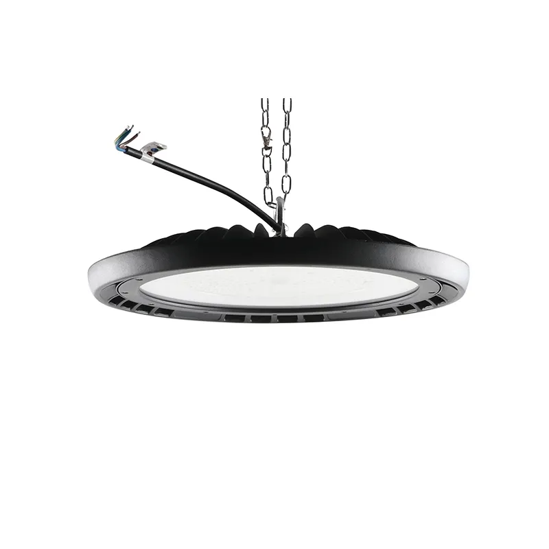 Lámpara LED UFO ultradelgada de 100W, iluminación de techo para minería, taller