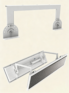 Lámpara de Bádminton PHILIPS Bright Star BVS211/ BVS221 80 W <span class=keywords><strong>10400</strong></span> lm 4000 <span class=keywords><strong>K</strong></span> Salida de Luz Fija Solución de Iluminación Lineal para Instalaciones Deportivas - Product Image 4