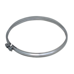 Morsetto di Bloccaggio in Acciaio da 180mm per Tubi di Canna Fumaria - Categoria Prodotti Morsetti per Tubi - Product Image 1