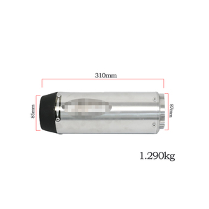 Silenciador eléctrico para motocicletas, Yamaha R3, escape completo M4, tubos para motos para YZ250F YZ450F, Grizzly <span class=keywords><strong>125</strong></span> YFZ450 SE, 1, 2, 1, 2, 1, 2 - Product Image 2