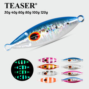 Leurre de pêche au jig métallique lent pour la pêche en eau salée, leurre de jigging pour gros gibier, jigs pour <span class=keywords><strong>thon</strong></span> rouge - Product Image 2