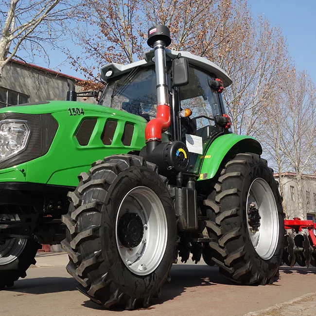 China Farm Tractor Supplier Farm Large 4WD Wheel Tractors 140HP 150HP 160HP Farm Agriculture Tractor With Cabin In Peru