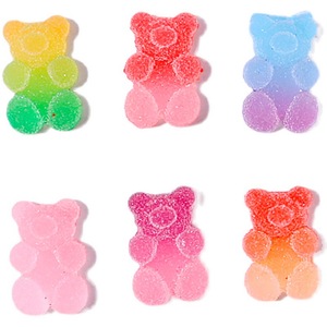 Décorations pour coques de téléphone en résine en forme d'ours Eva, pour la décoration de téléphones mobiles - Product Image 5