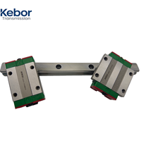 Rail de guidage linéaire en acier Hiwin EGH EGW série SC55 avec roulement 15-35 2000mm, bloc coulissant pour machine CNC