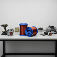 Chine Huaerda Vente en gros RoHS 130 ℃   Fil émaillé à faible résistance DC PEW 0,530 mm, haute conductivité, fil pour enroulement magnétique