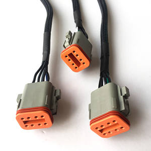 Auto Deutsch DT DTP <span class=keywords><strong>2</strong></span> 3 4 6 8 12 Pin สายไฟอะแดปเตอร์กันน้ําสําหรับ LED Light Bar - Product Image 4