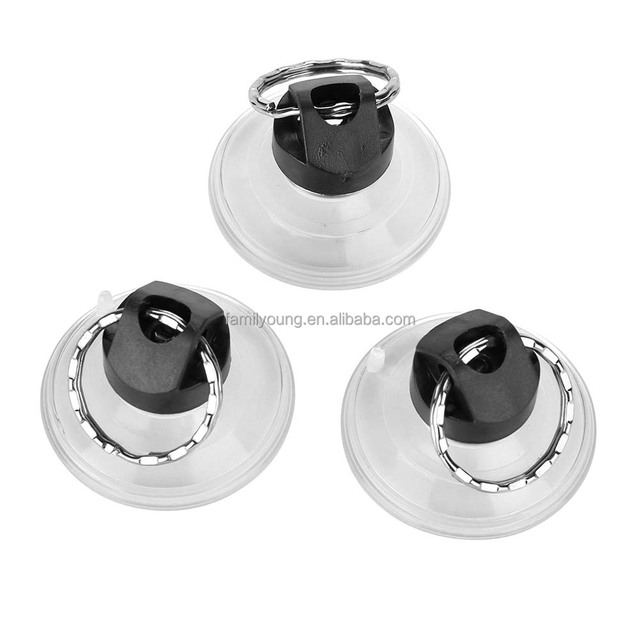 3Pcs Mobile Phone Screen Repair Tool Strong Suction Cup Screen Opening Tool Heavy Duty Suction Cup With Metal Key Ring JM-SK04