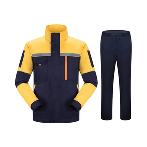 Costume à manches longues pour homme, résistant à l'usure, bande réfléchissante, vêtements <span class=keywords><strong>de</strong></span> <span class=keywords><strong>travail</strong></span> d'ingénierie, sur mesure. - Product Image 1