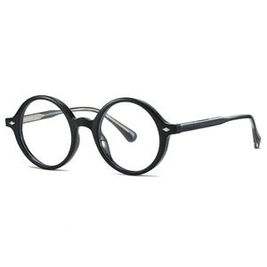 28019 Gafas de Moda de Alta Calidad, Clásicas, Retro, con Marco Redondo TR90 para Mujer y Hombre, Multicolor, Anti Luz Azul, Monturas Ópticas - Product Image 3