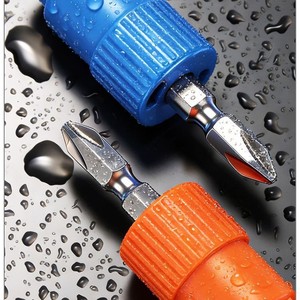 Spring Collet Chuck Magnetic Phillips Screwdriver <b>Bit</b> Set For <b>Drill</b> Tools With Anti Slip Design - Product Image 3