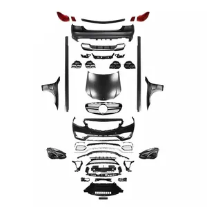 Paraurti anteriore griglia cofano lampada paraurti posteriore diffusore Spoiler per Mercedes Benz W212 E63 AMG Body Kit 2010-2017 immagine sportiva/