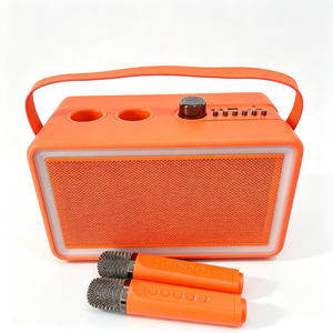 Haut-parleur de karaoké portable <span class=keywords><strong>SP500</strong></span> pour fêtes en plein air avec deux microphones, KTV domestique, caisson de basses sans fil pour une meilleure expérience audio - Product Image 4