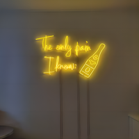 Enseigne Néon LED Séparée de Deuxième Génération Jaune Citron Split Silicone Neon Flex 6mm Style Régulier