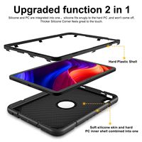 Étui de protection antichoc en silicone TPU pour iPad 10e génération 10,9 pouces avec support et protection airbag