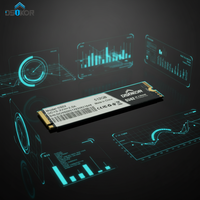 قرص صلب داخلي DSIKOR M.2 SATA3 SSD مقاس 2.5 بوصة بسعة 128 جيجابايت إلى 4 تيرابايت مع ضمان لمدة 3 سنوات وسرعة قراءة/كتابة 501-600 ميجابايت/ثانية وهيكل من سبائك الألومنيوم