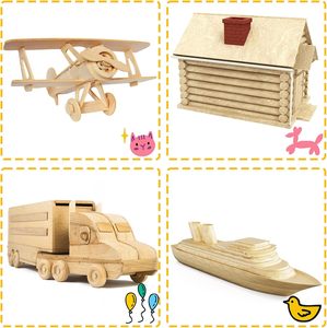 Tùy chỉnh khắc thẻ chưa hoàn thành ván ép <span class=keywords><strong>Board</strong></span> laser cắt gỗ ván ép Sheets mảng bám cho DIY Mô hình làm - Product Image 3