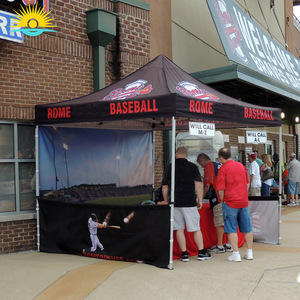 Sunshine personnalisé imprimé 10x10ft tente à baldaquin cadre en aluminium <span class=keywords><strong>douche</strong></span> pop-up 3x3auvent tente de toit tentes d'exposition - Product Image 2