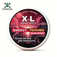 Pochettes Énergétiques à la Caféine Pure, Extrait Naturel, pour Concentration Quotidienne et Clarté Mentale, Vente en Gros, OEM, Marque Privée, Poudre Lyophilisée