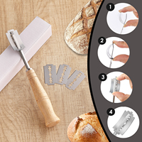 Fournitures de cuisson essentielles Pain au levain artisanal Outil de notation de la pâte boiteuse un couteau de cuisine indispensable pour marquer le pain