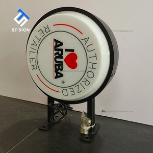 Tùy chỉnh ngoài trời dẫn ánh sáng Hộp bảng hiển thị Acrylic vòng chân không hình thành treo khung nhôm không thấm nước bảng quảng cáo - Product Image 2