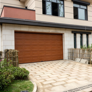 <span class=keywords><strong>Porte</strong></span> de <span class=keywords><strong>garage</strong></span> <span class=keywords><strong>sectionnelle</strong></span> moderne, automatique, électrique, de haute qualité, en aluminium, imperméable, pour villa, sous-sol, usage extérieur, 1 an - Product Image 1