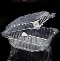 Spray plastique Transparent pour fraises, conteneur d'emballage de fruits, pièces, pour fruits