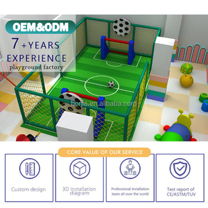 Premium Indoor Playground Soft Play Equipment <b>Set</b> for Kids Commercial Children's Playground with Naughty Castle and Slide - Product Image 3