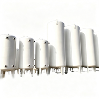 Réservoir de stockage cryogénique horizontal/vertical pour oxygène liquide / azote / argon / CO2 / GNL pour les usines agroalimentaires, neuf/occasion