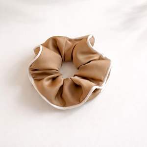 Coleteros para el Cabello Color Crema Café, Lazos Franceses Vintage, Accesorios para el Cabello para Mujer - Product Image 3