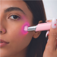 Baguette de beauté faciale électrique rechargeable à haute fréquence pour masseur des yeux, multi sept couleurs