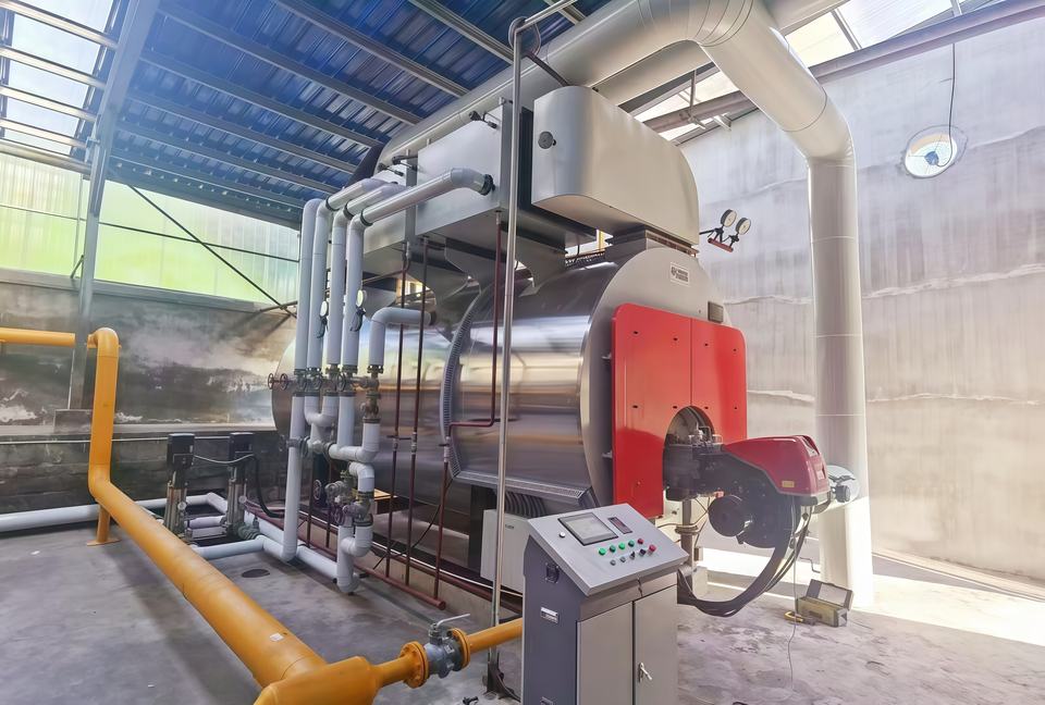 Industrial 10 Tph Fire Tube Gas Oil Fired Steam Boiler Price for Feed ...