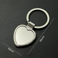 Porte-clés publicitaire personnalisé en métal, alliage de zinc vierge, matériau pour impression laser, pour promotion commerciale et cadeau d'entreprise