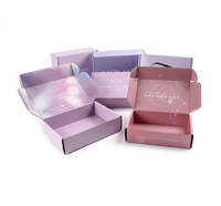 Vente en gros d'emballage cadeau universel double face carton ondulé carton avion conception déchirable soutien-gorge intimes disparaissant